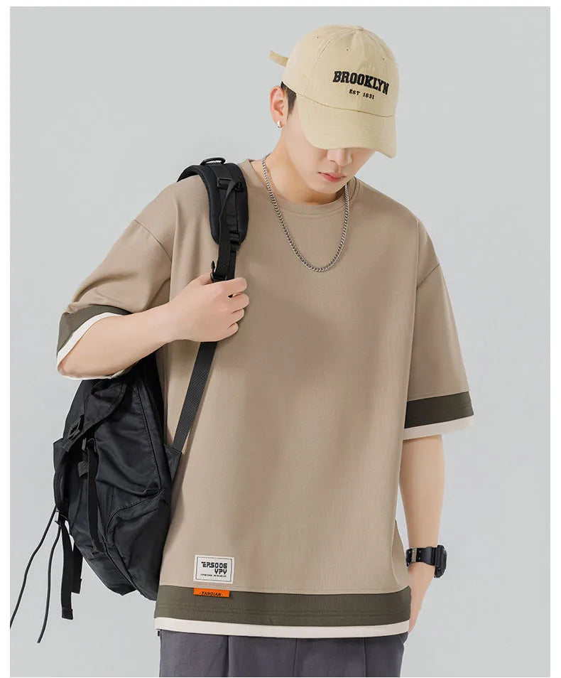 חולצה חלקה אוברסייז