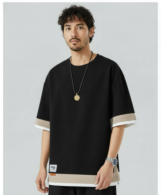 חולצה חלקה אוברסייז