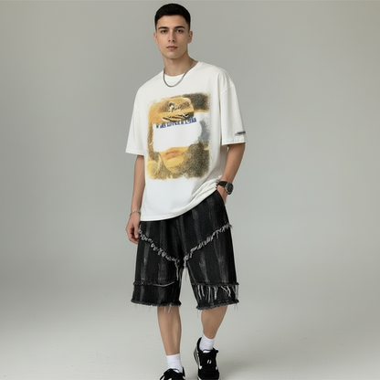 קצר baggy ג'ינס