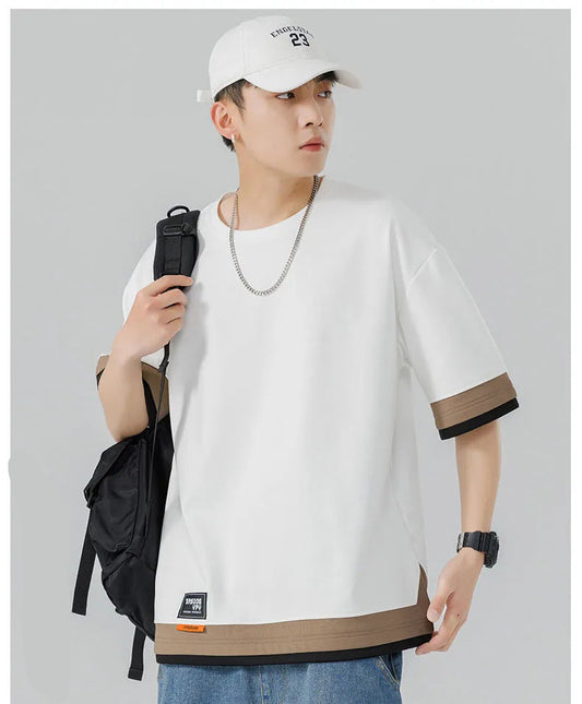 חולצה חלקה אוברסייז