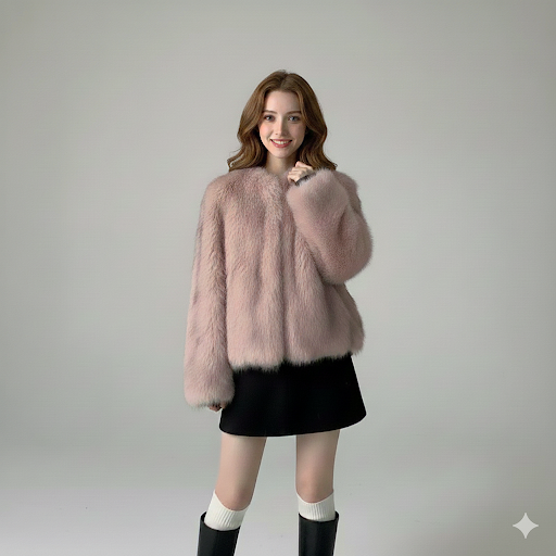 מעיל פרווה סינטטית